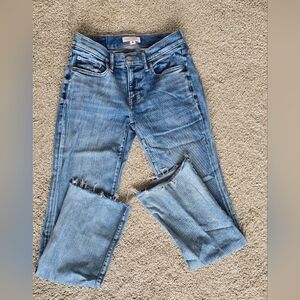 NWOT - Worn once Lucky Women's Distressed Blue Jeans